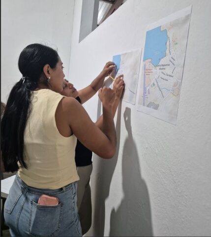 El Mapa ubica el lugar donde se desarrolla cada emprendimiento