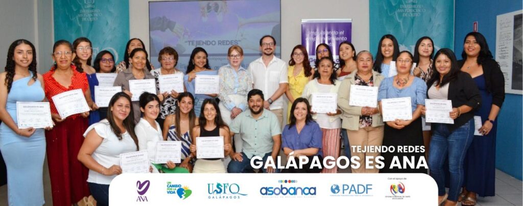 Galápagos es Ana, clausura del Programa Tejiendo Redes